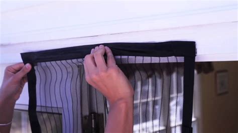 Magic mesh for slding doors